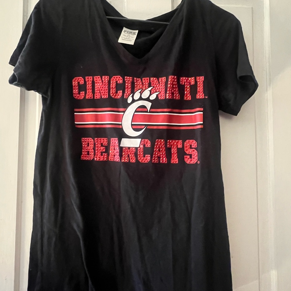 Cincinnati bearcats PINK top